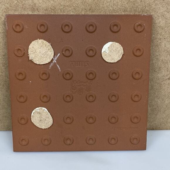 Kokopelli Tile Trivet Pottery Decor Hot Air Balloon 6" x 6" Made In Italy - Picture 4 of 10